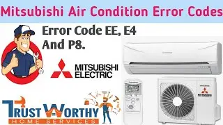 Mitsubishi AC Error Code P8 || E4 Error Code Mitsubishi AC