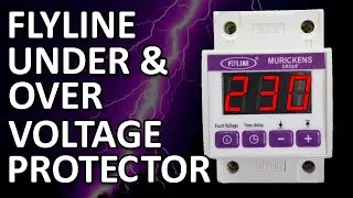 Flyline Digital Under - Over Voltage Protector, surge, lightening, delay home guard Murickens Group