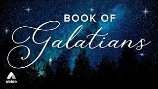 Fall Asleep Listening to Galatians - Calming Audio Scripture [Dark Screen]