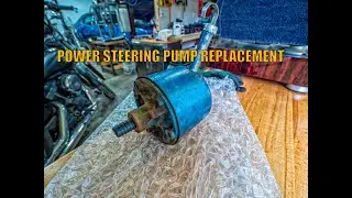 Power Steering Pump Replacement on a Ford 351C 2V Engine in a mid 70's Montego, Torino , Cougar.