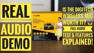Digitek Wireless Mic Unboxing in Telugu 🎤 | Best Mic for Reels & YouTube 2025