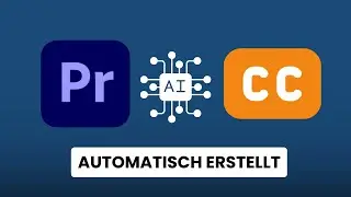 Untertitel in Premiere automatisch generieren - Tutorial