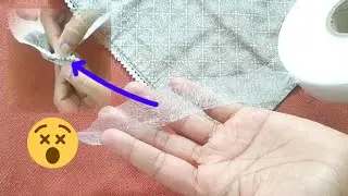 ✨How to use fusible tape for fabric/fabric hamming tape