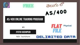 #10. Tips and Tricks for Handling Delimited Data in AS/400 Flat Files- Telugu