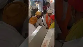 charanjeet channi ji at Darbar Baba chinta Bhagat ji #rurkakalan #babachintabhagatji