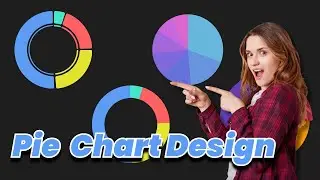 Easy way to create interactive piechart design of 4 types using 