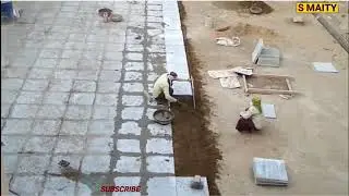 Kota stone fixing method
