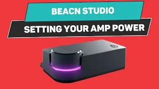 How to Set Headphone Amp Power on BEACN Studio | Audio Tips for Creators
