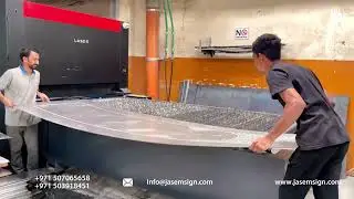 Aluminium Customized Design Router Engraving & Laser Cutting