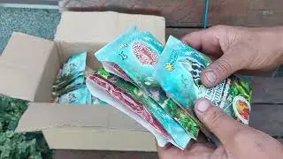 Розпаковка на свіжому повітрі.Посилка від Анатоліча.#акваріумістика #aquarium