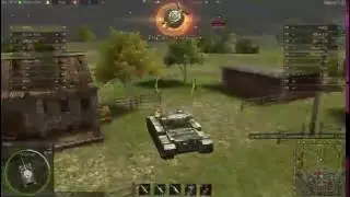 Взрыв БК танку КВ-4-122 в игре GWT