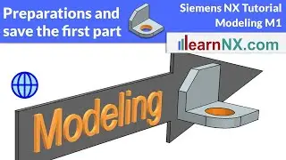 Modeling for beginner | Siemens NX Tutorial