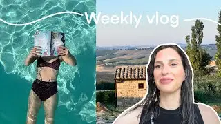 Aggiornamenti di lettura e libri da spostare | Weekly Vlog