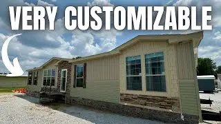 SO MANY DIRECTIONS to take this NEW mobile home! Prefab House Tour
