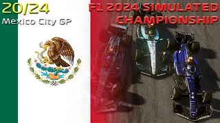 So I Simulated the 2024 F1 Mexico City Grand Prix... (F1 24 Gameplay)