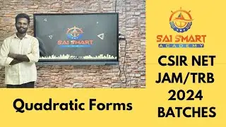 New Batches for Net Maths 2024 | Quadratic forms Importance | Mathematics by Senthil