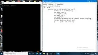 Java Program to Sort Names using Vectors