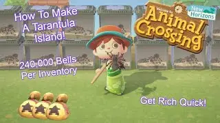 How To Make A Tarantula Island In ACNH!