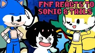 Friday Night Funkin' reacts to TAILS AND SONIC | xKochanx SONIC GACHA | TAILS GACHA | FNF REACTS |