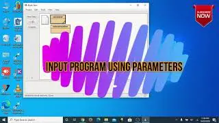 Input programs using parameters in Java