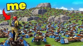 Destroying a Pay-to-win Rust Server with 5,000 Rafts ☠️