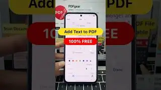 How to Edit and Add PDF Text on Phone for Free