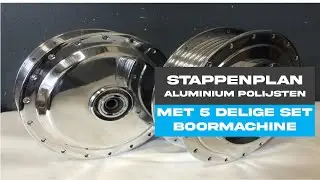 Hoe aluminium polijsten met een boormachine