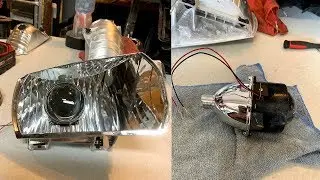Ford 7.3 Powerstroke Headlight Retrofit Build Part 3