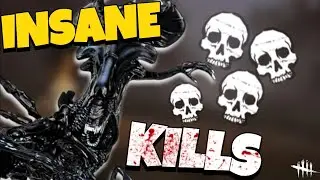 The XENOMORPH QUEEN is INTENSE!! 💀| Dead By Daylight Gameplay | Twitch Highlight