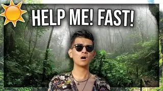 WILD Candy Selling JUNGLE Adventure! (I BARELY ESCAPED!!)