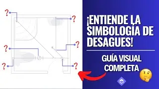 Simbología de Desagüe: Cómo Representar Accesorios en Planos de Fontanería | Guía Visual Completa