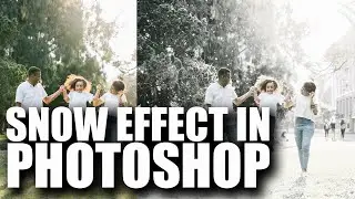 Snow Effect in Photoshop | Malayalam Tutorial | SQUEMIIO