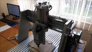 CNC Router R-1 introduction and V-carving