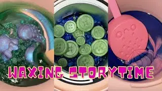 🌈✨ Satisfying Waxing Storytime ✨😲 