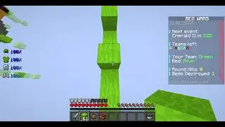 Playing Bedwars on Ultimtis MC!