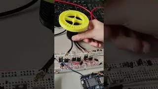 🔧⚡Creating a Control Circuit for BLDC Motor Using Arduino and Breadboard Prototype #shorts