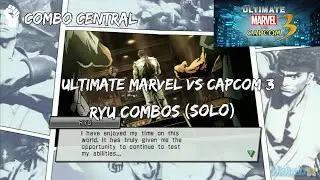 UMVC3 RYU COMBOS (SOLO) | TEAM EX #viral #shorts #marvel #Capcom #streetfighter