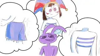 JAX'S THOUGHTS 🤔✨ × POMNI X JAX × The Amazing Digital Circus Comic Dub 
