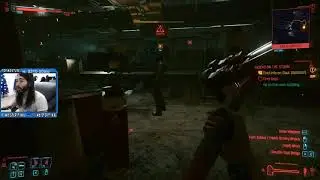 Streamer finds a cyberpunk speedrun technique