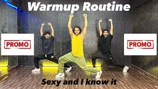 Promo | Warmup | Sexy And I Know It | Members Only Video #ajdancefit