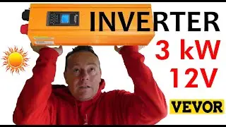 0891: SINUSOIDE PURA ? INVERTER SOLARE VEVOR 3KW TOROIDALE 12V 