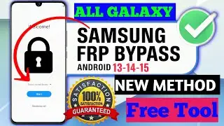 ALL SAMSUNG FRP BYPASS 101% working android 14/15 2025-2026