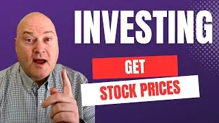 How to Get Stock Prices in Excel Super Fast!