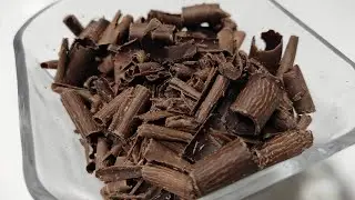 Como hacer VIRUTAS de CHOCOLATE para decorar TARTAS 🎂 (truco FACIL)🚀 🆃🆁🆄🅲🅾