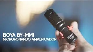 Como Microfonar AMPLIFICADOR de guitarra - Microfone Boya BY-MM1