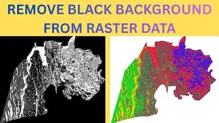 GENIUS Way To Remove Black Background in SATELLITE imagery.
