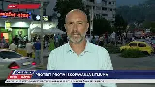 Protest protiv iskopavanja litijuma održan u Priboju