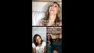 Stephanie Varone w/DeNeia, Scott & daughter Alex of "My Mom, Your Dad"(HBO Max) IG Live-Session #7