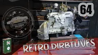 Gaz 21 variklio surinkimas, modifikacija ir bandymas užvesti || RETRO Dirbtuvės