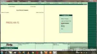 #tally                                                    How to create company Lesson 1